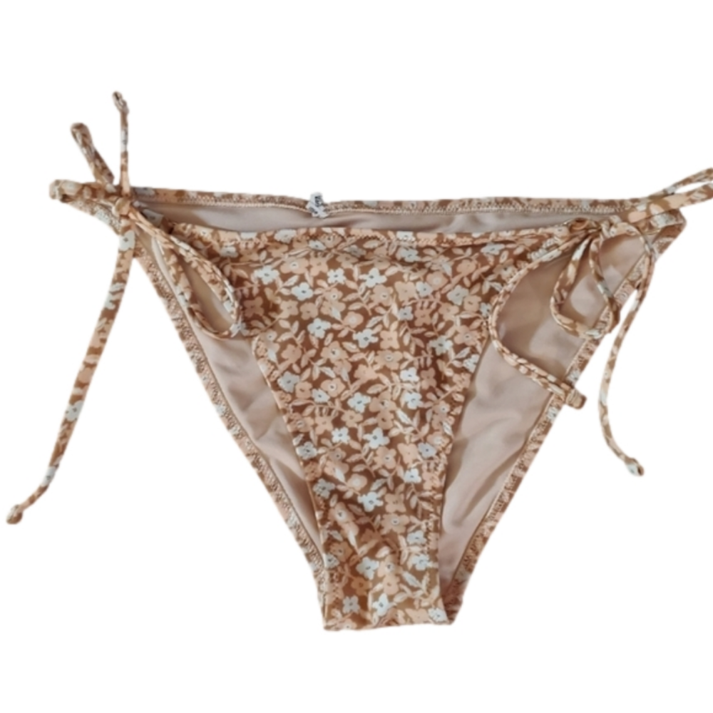 AERIE Ditzy Floral Tie Swim Bottom